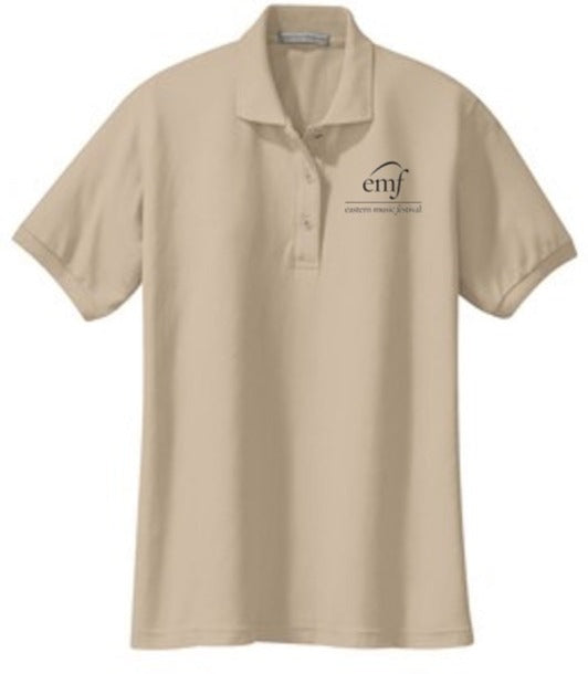 EMF Embroidered Ladies Adult Polo<BR>